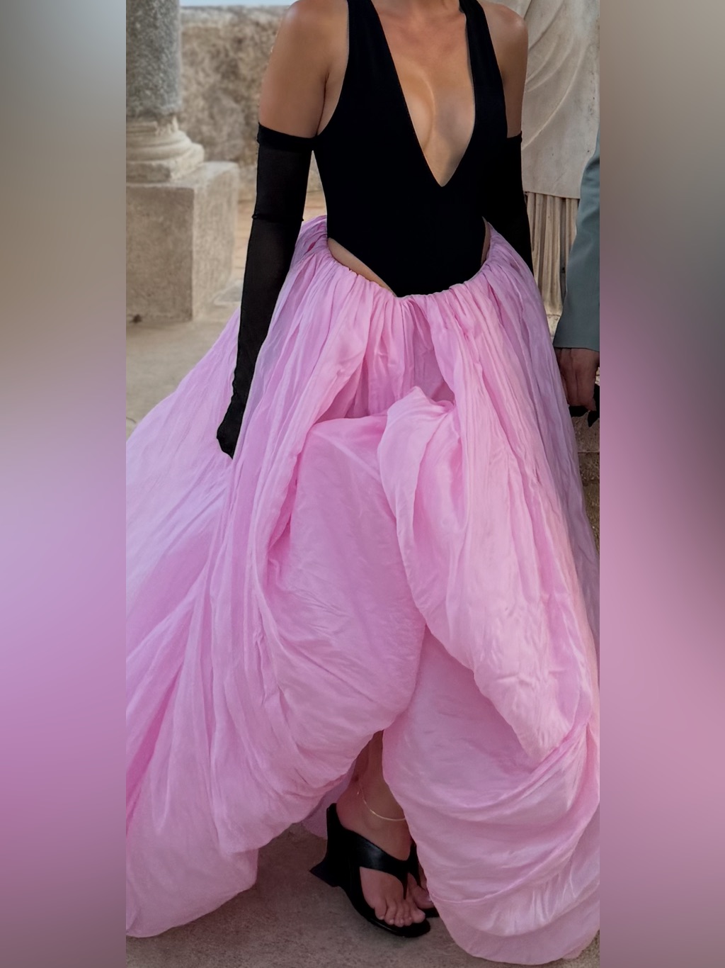 Selezza London Pink Organza / Black Top Size Xs — image 5 of 8